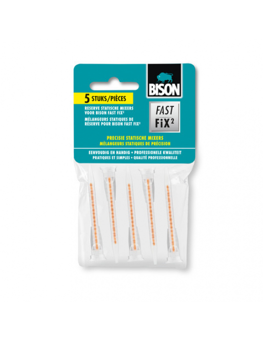 BISON FAST FIX² STATISCHE MIXERS 5 BAG 5 STUKS NL/FR