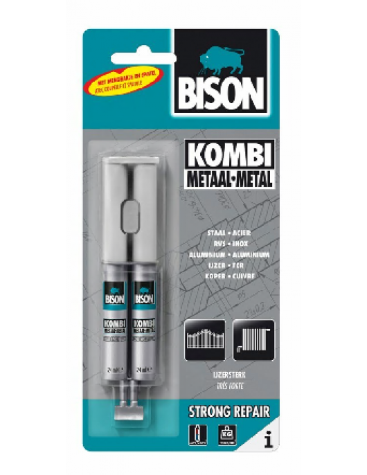 BISON KOMBI METAAL BLISTER 24 ML NL/FR