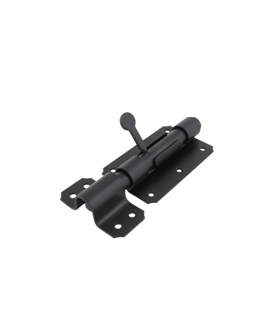 PLAATGRENDEL 100MM ZWART