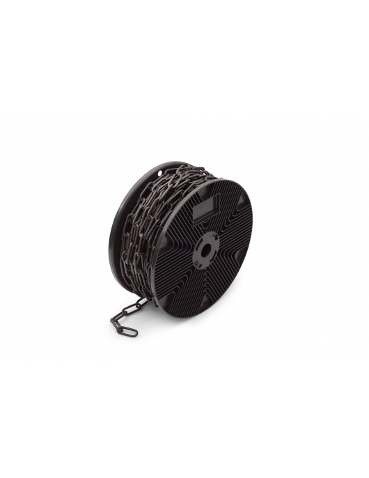 GKZ.0904-P / VOETKET. TYPE 763 04MM VZ. ZWART ROL 30 MTR