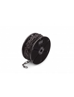 GKZ.0904-P / VOETKET. TYPE 763 04MM VZ. ZWART ROL 30 MTR