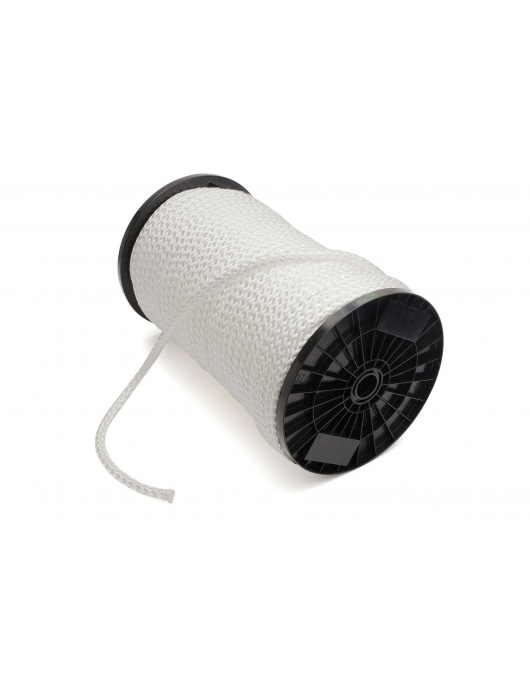 PPM.100.WIT-O / TOUW GEVLOCHTEN PP 10MM WIT ROL 80 MTR