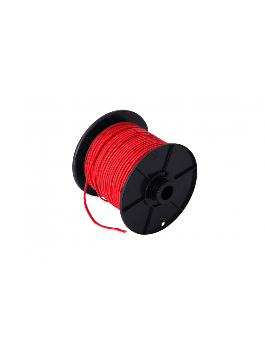 PPK.030.RD-C / TOUW GEVLOCHTEN PP 03MM ROOD ROL 100 MTR