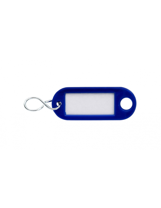1000BL / SLEUTELLABEL DONKERBLAUW