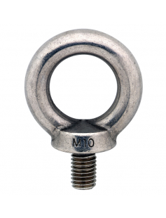 OGB.4208-ZB / RINGSCHROEF M08 RVS 1 ST. OP KAART