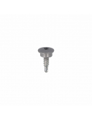DAK&GEVEL DAKPANPROFIELSCHROEF BP-1 VZ LBK TX-25 BLANK ALUMINIUM RAL9006 4.8X35 (50)