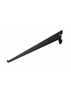 ES 400E BE / DRAGER ENKEL 400MM ZWART