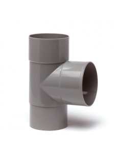 DYKA T-STUK 87,5°, PVC, 2X INW LIJM, 1X VERJ SPIE, 70 MM DYKA T-STUK 87,5°, PVC, 2X INW LIJM, 1X VERJ SPIE, 70 MM
