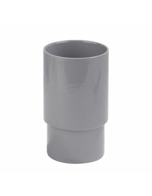 DYKA HWA VERL MOF, PVC, INW LIJM X VERJ SPIE, GRIJS, 80 MM