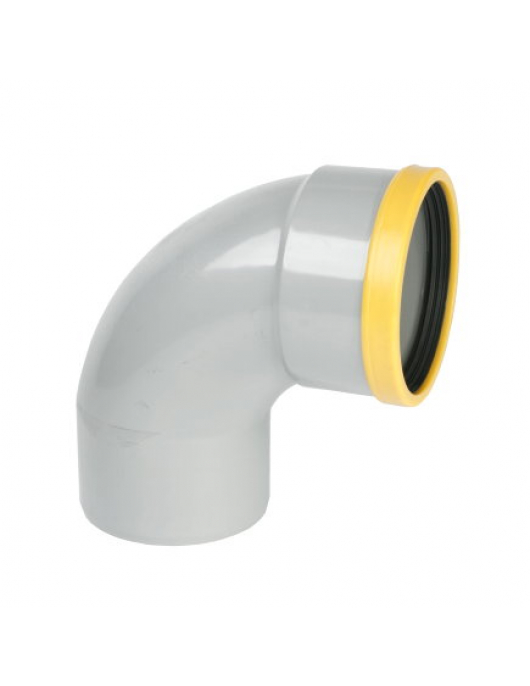 WAVIN BOCHT 88°, PVC, MANCHET X SPIE, SN8, 110 MM