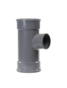 WAVIN VERLOOP T-STUK 88°, PVC, 3X MANCHET, SN4, 125 X 110 MM WAVIN VERLOOP T-STUK 88°, PVC, 3X MANCHET, SN4, 125 X 110 MM