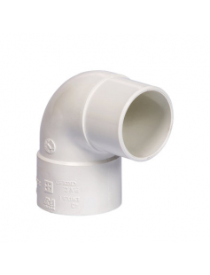 PIPELIFE HWA BOCHT 87°, PVC, INW LIJM X VERJ SPIE, WIT, 80MM PIPELIFE HWA BOCHT 87°, PVC, INW LIJM X VERJ SPIE, WIT, 80MM