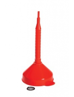 TRECHTER MET FLEXIBELE TUIT EN ZEEF, 160MM TRECHTER MET FLEXIBELE TUIT EN ZEEF, 160MM