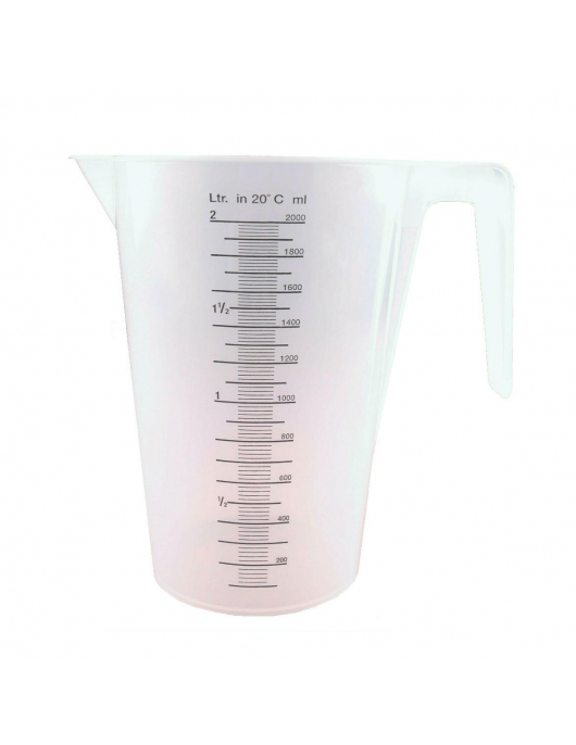 MAATBEKER KUNSTSTOF, 2-LITER