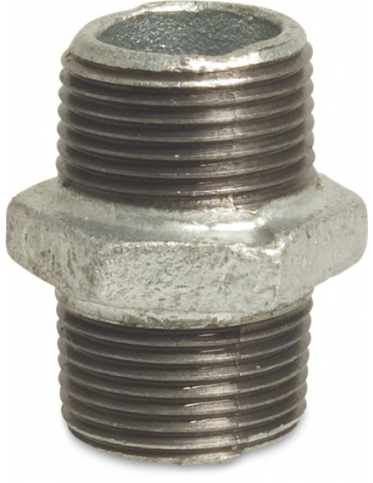GEG DUBBELE NIPPEL NR 280 3/4"