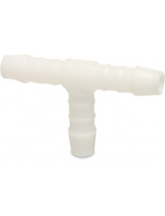 T-STUK 90&deg; NYLON 25 MM SLANGTULE 10BAR WIT